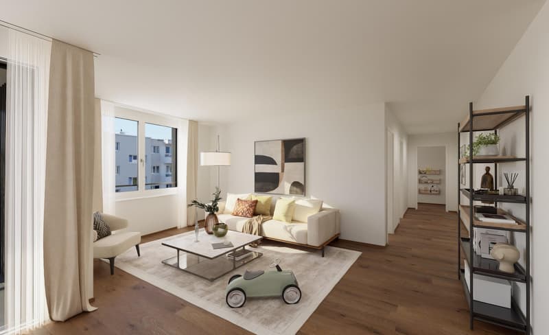 Heute kaufen, in einem Jahr bereits beziehen: Die letzte verfügbare 4.5-Zimmer-Neubauwohnung im BLICKFANG Steinhausen (7)
