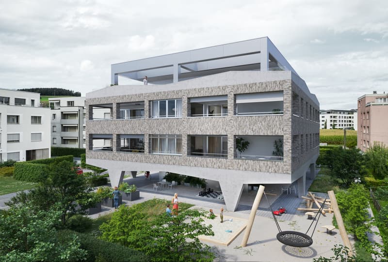 Ein Zuhause mit Stil und Weitblick - attraktive 4.5-Zimmer-Wohnung in Baar (2)