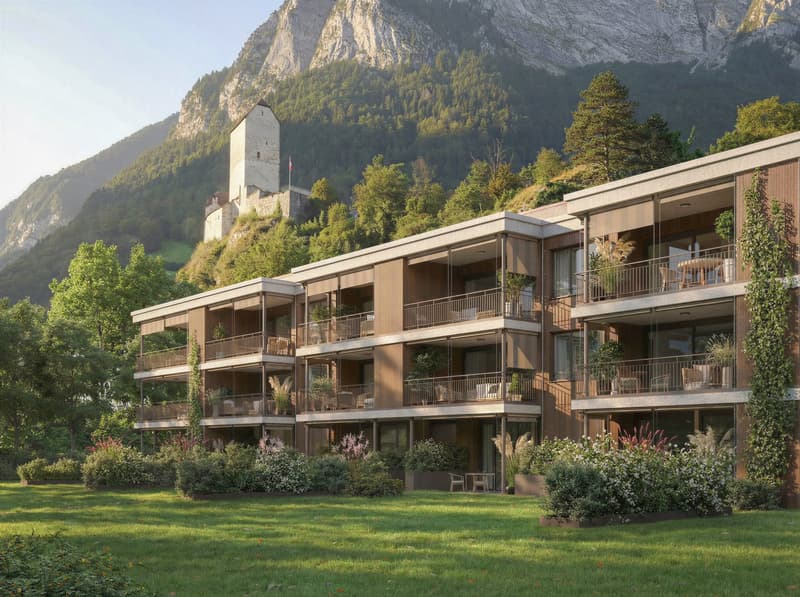 «Schlosspark Sargans» – Wohnen mit Aussicht, Stil und Substanz (5)