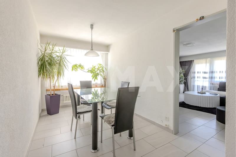 Attractive, well-maintained 3.5-room apartment in a quiet location with a distant view in Brunnen SZ (1)