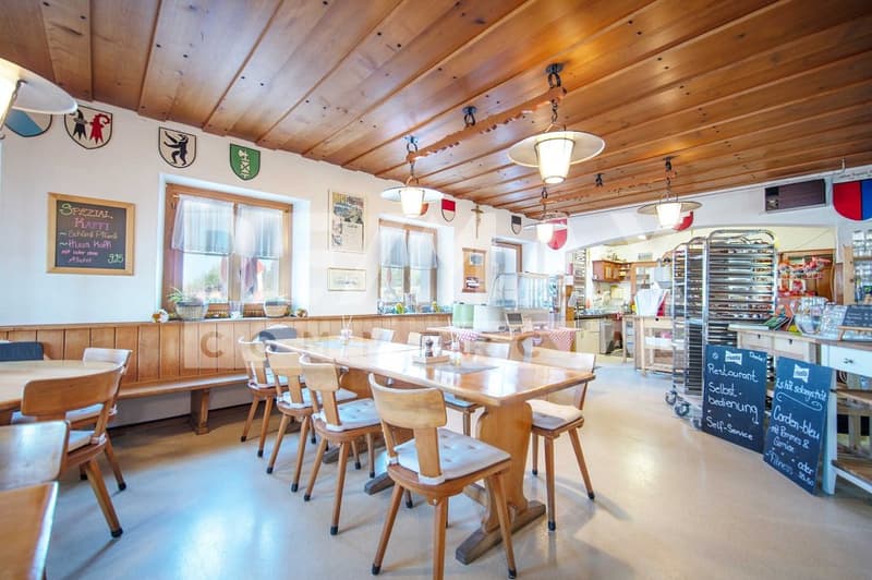 Locanda di montagna tradizionale con ristorante, su strada panoramica, Rigi-Scheidegg SZ (5)