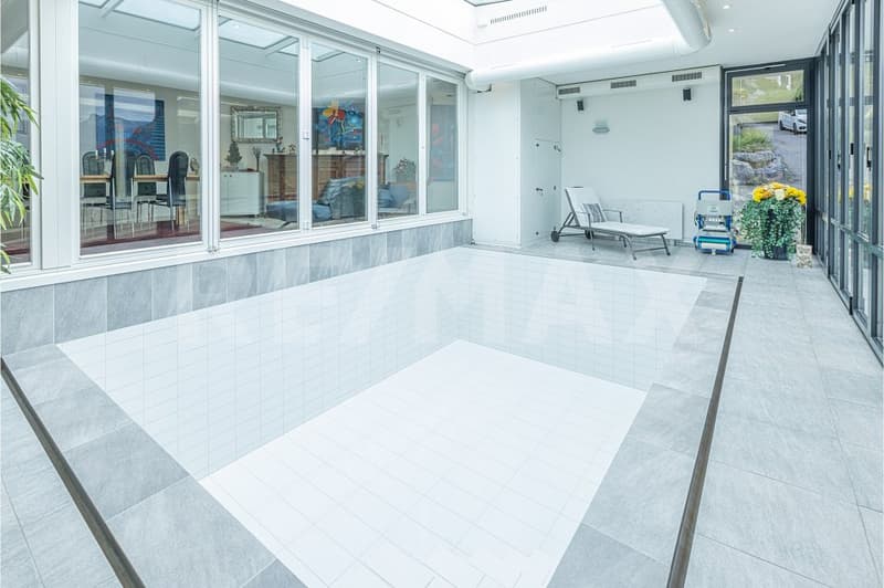Adlerhorst, 7-Zimmer Villa mit Weitblick, Wintergarden & Indoor-Pool, 220 m² NWF, Schwyz (SZ) (13)