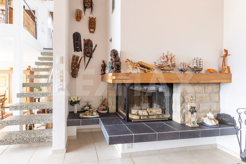 Adlerhorst, 7-Zimmer Villa mit Weitblick, Wintergarden & Indoor-Pool, 220 m² NWF, Schwyz (SZ) (8)
