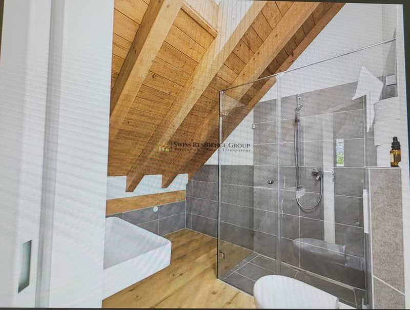 Charmante Dachwohnung mit Cheminée (7)
