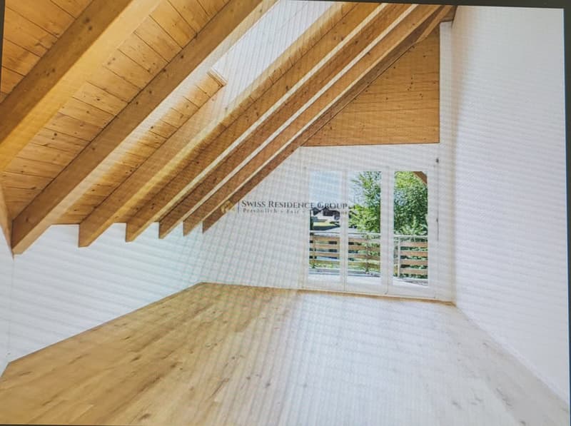 Charmante Dachwohnung mit Cheminée (9)