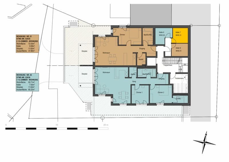 Nouveau bâtiment - première occupation / appartement de jardin 2,5 pièces (10)