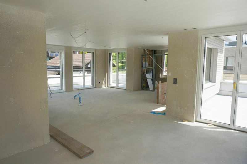 New building: residential and commercial house - multi-generation house (Minergie-P) (7)