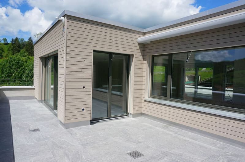 New building: residential and commercial house - multi-generation house (Minergie-P) (8)