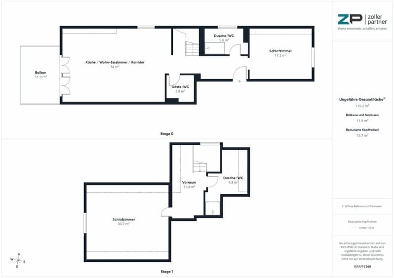 Neubau - Erstbezug / 3½-Zi.-Maisonette-Wohnung Dachgeschoss (11)