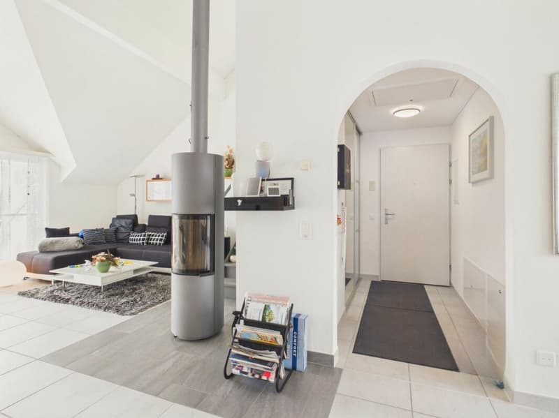 Wohnungseingang mit Garderobe