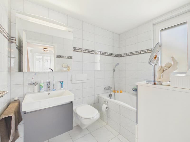 Badezimmer mit direktem Zugang zum Schlafzimmer