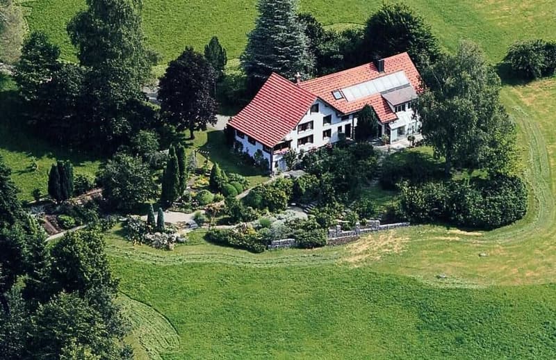 2-Familienhaus mit grosser Gartenanlage und Wiesland (2)