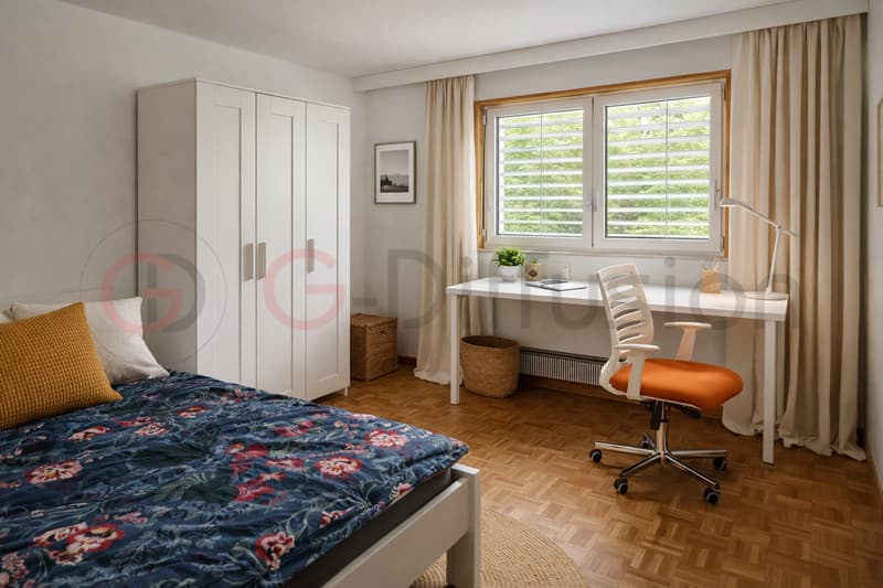 Furnished Flat of 4.5 room - Appartement de 4.5 Epalinges (5)