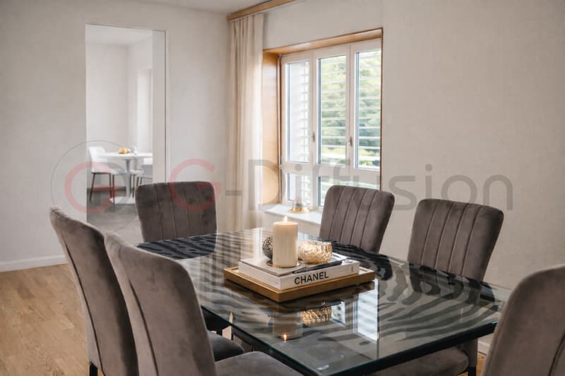 Furnished Flat of 4.5 room - Appartement de 4.5 Epalinges (2)