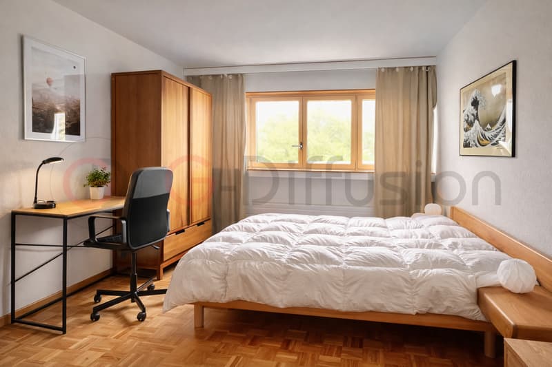 Furnished Flat of 4.5 room - Appartement de 4.5 Epalinges (4)