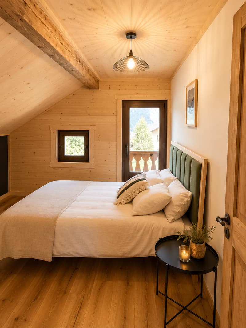 Magnifique maison individuelle de 2 appartements à vendre à Corbeyrier ( à quelques minutes d'Aigle) (9)