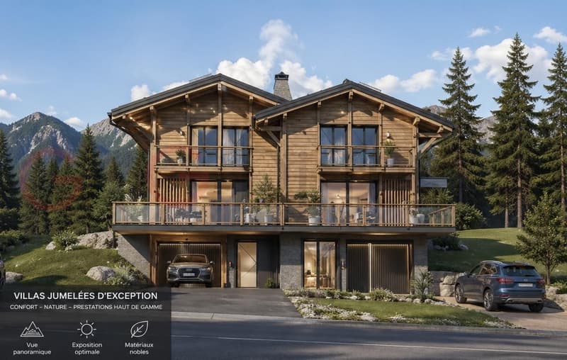 High-end semi-detached villas for sale in Gryon (1)