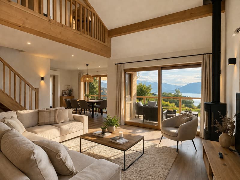 For sale? Promotion: Superb new villa in Posses-sur-Bex, just a few minutes from Gryon (2)