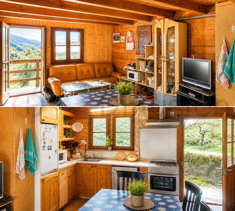 Chalet for renovation for sale in Saxon (4)