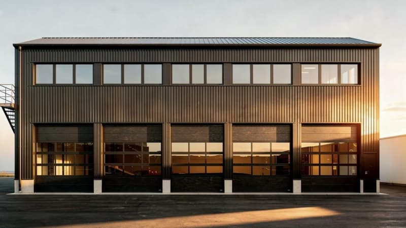 Promozione immobiliare ? Box commerciali con mezzanino in vendita a Collombey (2)