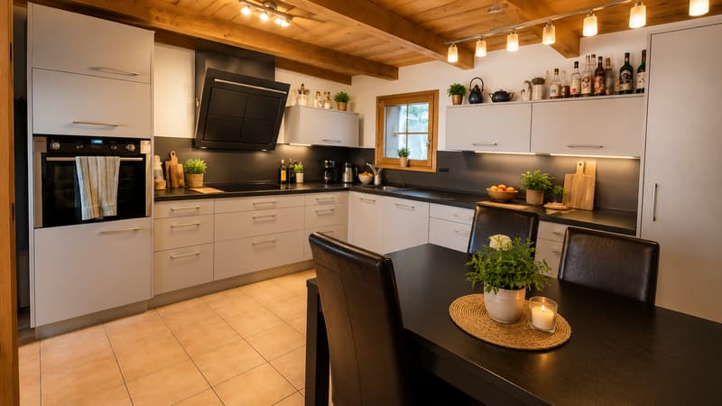 MAISON VILLAGEOISE DE 6,5 PIÈCES AVEC 5 CHAMBRES ET VUE PANORAMIQUE À VENDRE À FULLY ? BRANSON (3)