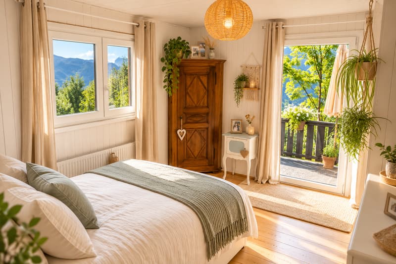 MAGNIFIQUE CHALET INDIVIDUEL LES MARMOTTES À VENDRE À GRYON (7)
