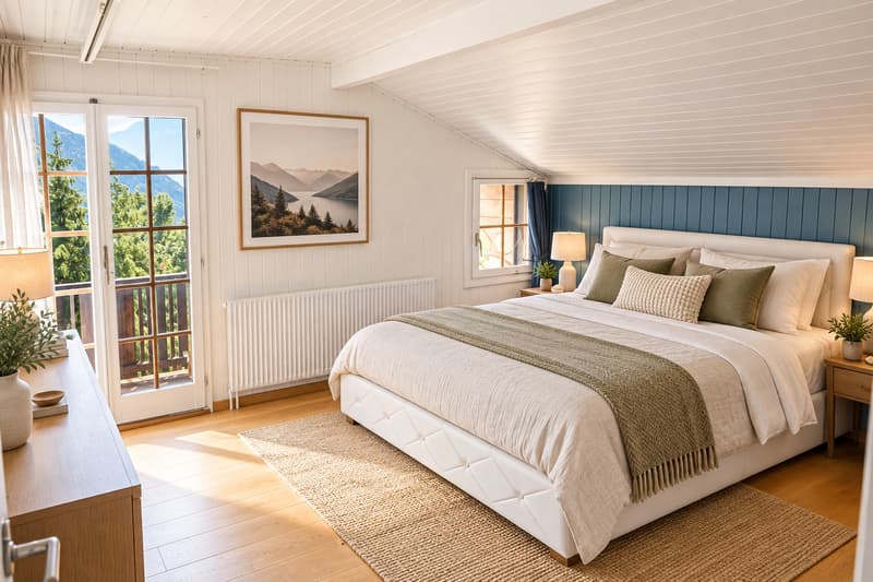 MAGNIFIQUE CHALET INDIVIDUEL LES MARMOTTES À VENDRE À GRYON (10)