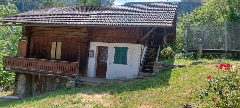 Chalet à rénover à vendre ? Troistorrents (2)