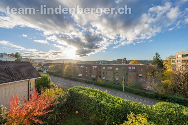 Aussicht vom Balkon