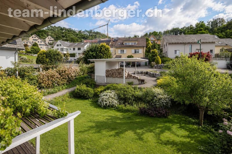 Aussicht vom Balkon
