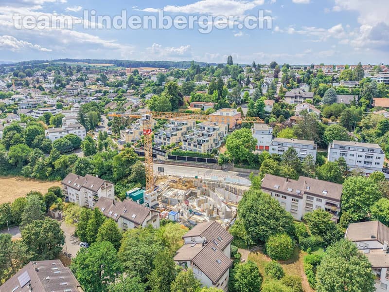 Luftaufnahme der Baustelle Stand 01.07.2026