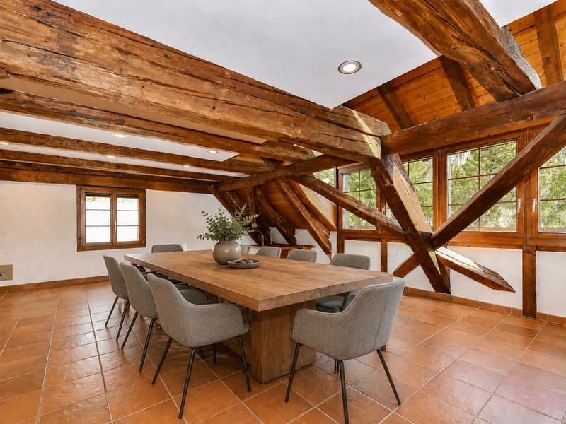 Wohn- und Essbereich im 2.OG 4.5 Zi.-Maisonettewohnung 2.OG und DG