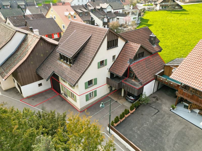 3½ Zi.-Maisonettewohnung mit Balkon inkl. Garage und Aussenparkplatz (10)