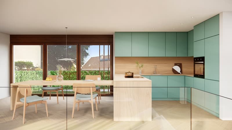 Letzte Wohnung! 5½ Zi.-Maisonettewohnung mit Garten und Parkplatz W1 (9)
