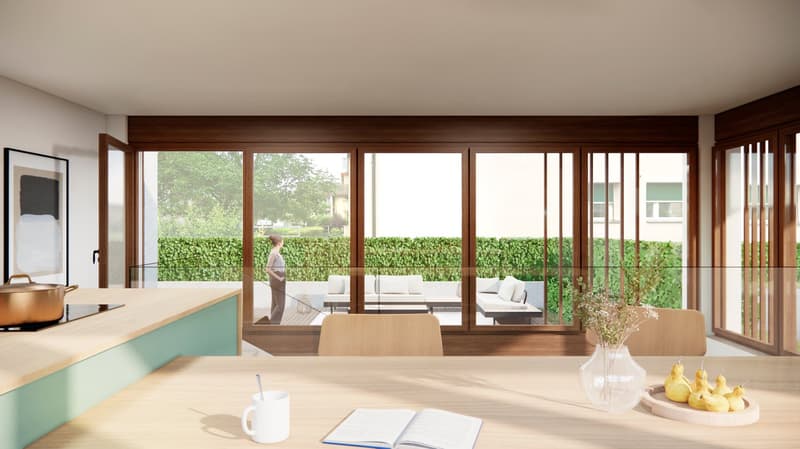 Letzte Wohnung! 5½ Zi.-Maisonettewohnung mit Garten und Parkplatz W1 (8)