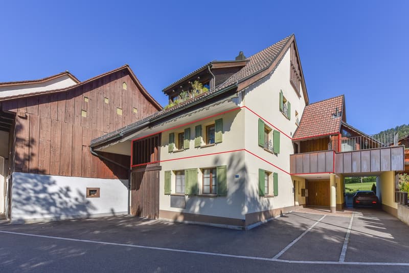 2½ Zi.-Wohnung im 1.OG mit Balkon inkl. Parkplatz (5)