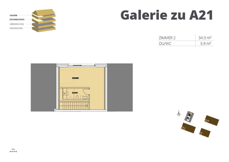 Grundriss Galerie