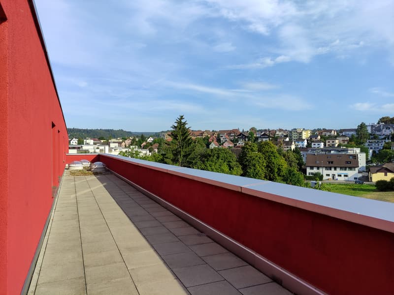 offene Terrasse