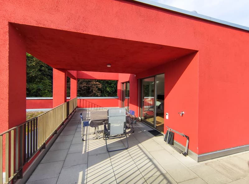 Gedeckte Terrasse