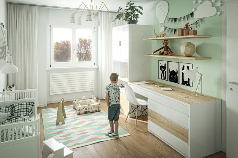 Appartement moderne 4.5 pièces avec la nature à votre porte (6)