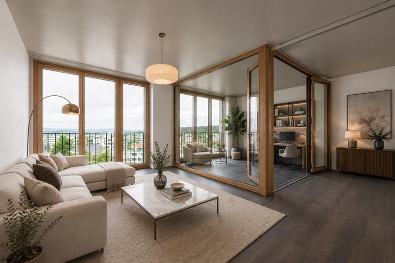 Wohnbereich und Jahreszeitenzimmer