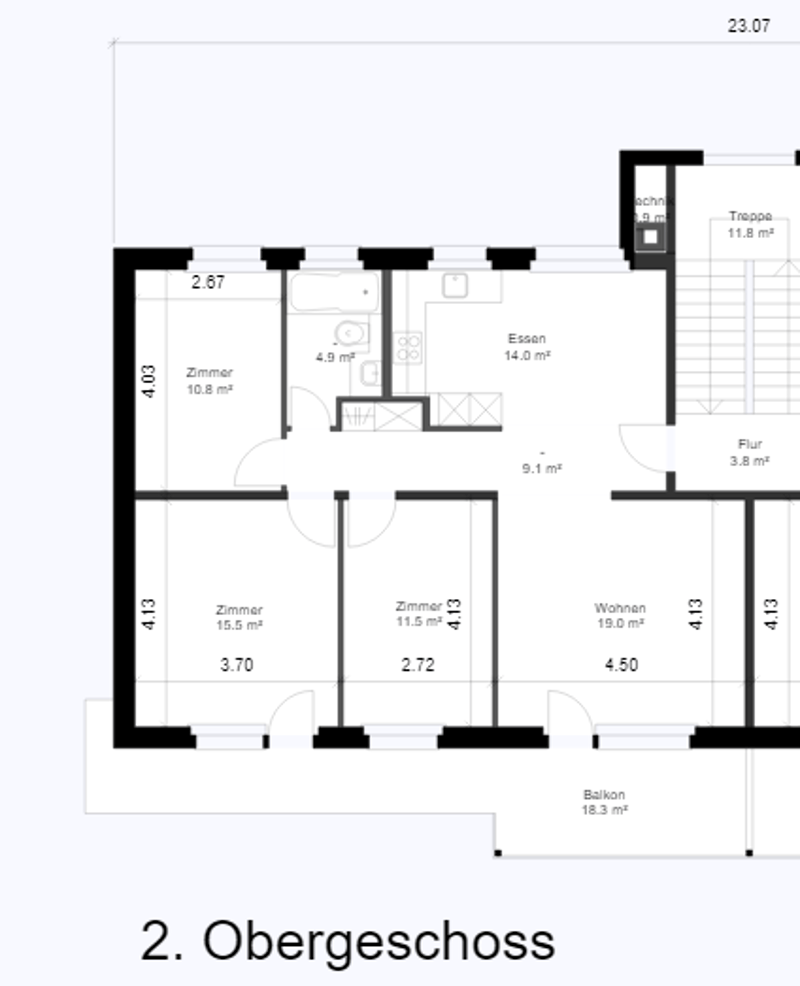 Grosszügige 4.5 Zimmer-Wohnung mit Balkon in Bürglen (6)