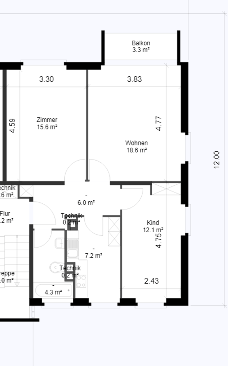 Attraktive 3-Zimmer-Wohnung an guter Lage in Horgen (7)