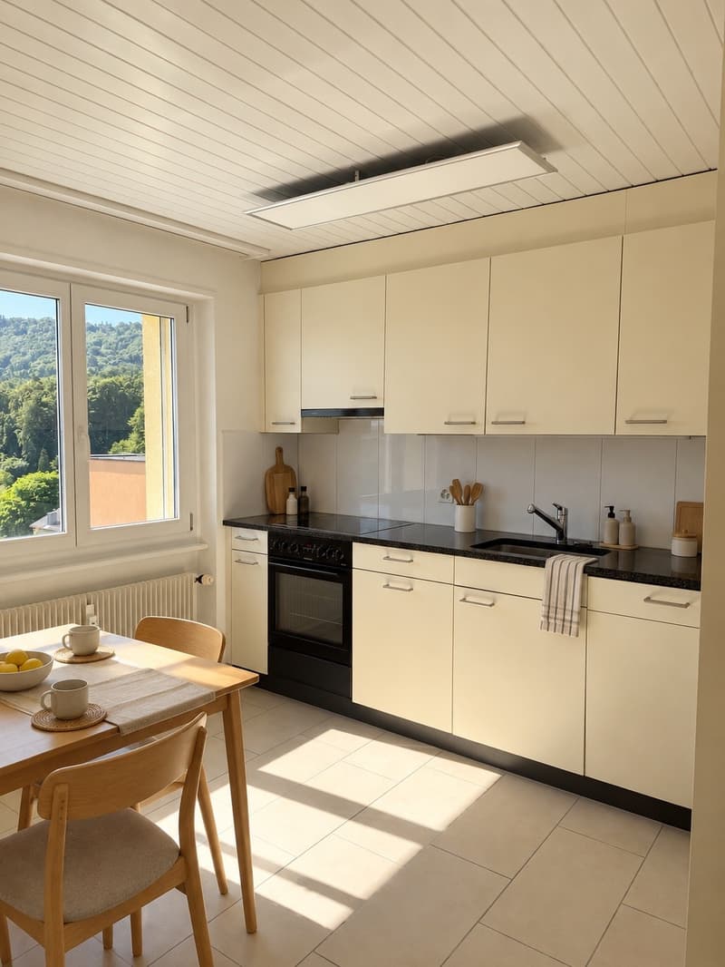Grosszügige 4.5-Zimmerwohnung mit Balkon in Langwiesen (3)