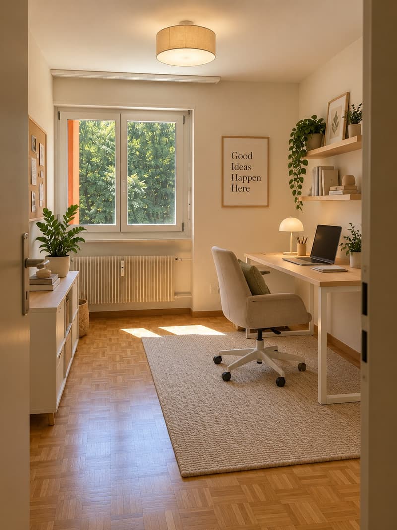 Grosszügige 4.5-Zimmerwohnung mit Balkon in Langwiesen (8)