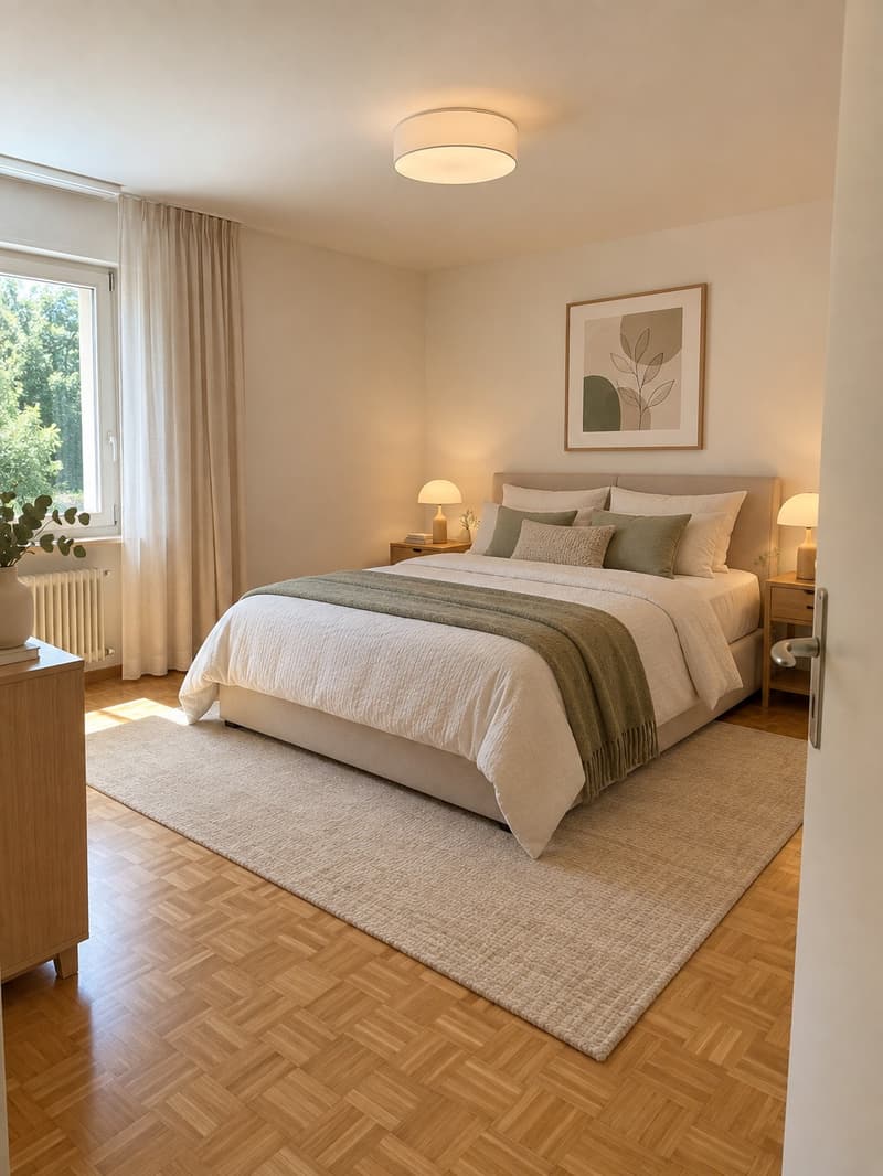 Grosszügige 4.5-Zimmerwohnung mit Balkon in Langwiesen (6)