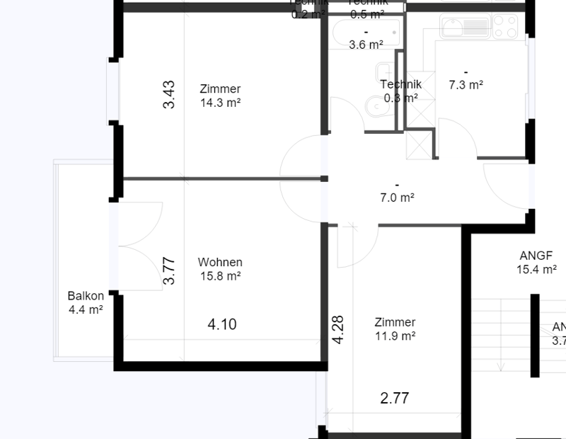 Helle 3-Zimmer-Wohnung mit Balkon (6)