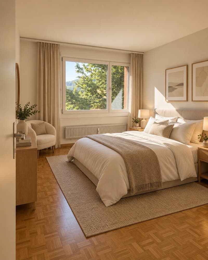 gemütliche 3.5-Zimmerwohnung in Langwiesen (5)