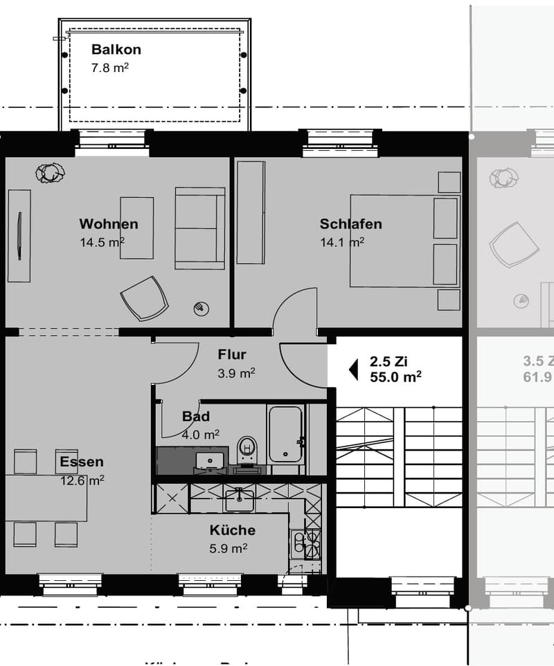 Ihr neues Zuhause in Winterthur  gemütlich wohnen an attraktiver Lage! (5)