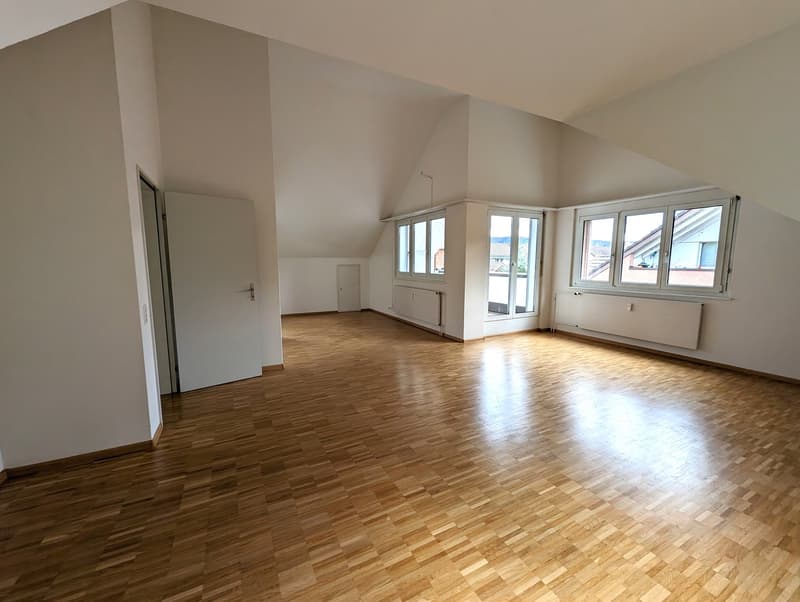 Schöne, grosszügige 2.5-Zimmer-Dach-Wohnung am Amselweg in Reinach, Nähe International School (2)